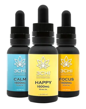 3CHI Delta 8 Focused Blend Tincture (1600mg)