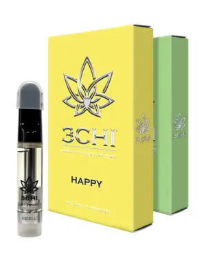 3CHI Delta 8 Focused Blend Vape Cartridge - 1ml