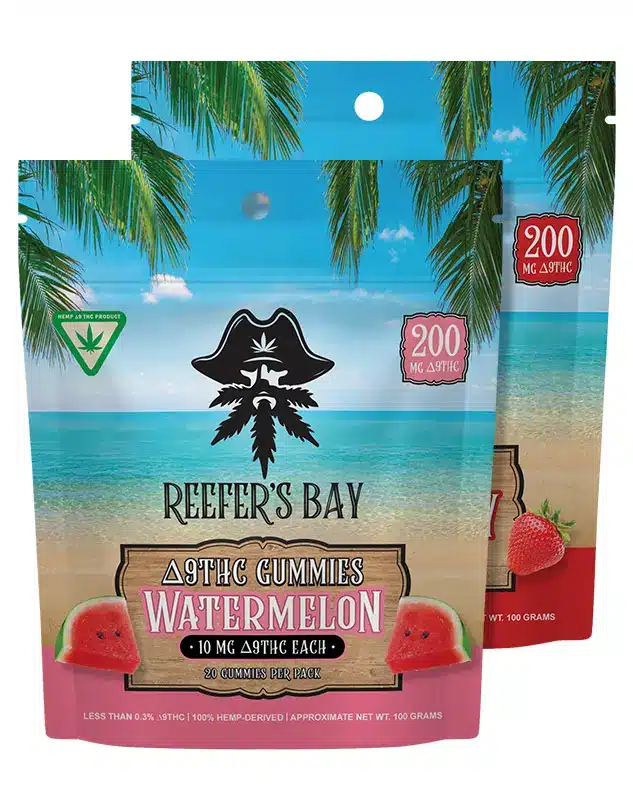 Reefer's Bay Delta 9 Gummies (200mg/20 pack)