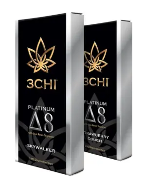 3CHI Platinum Delta 8 Disposable Vape - 2ml