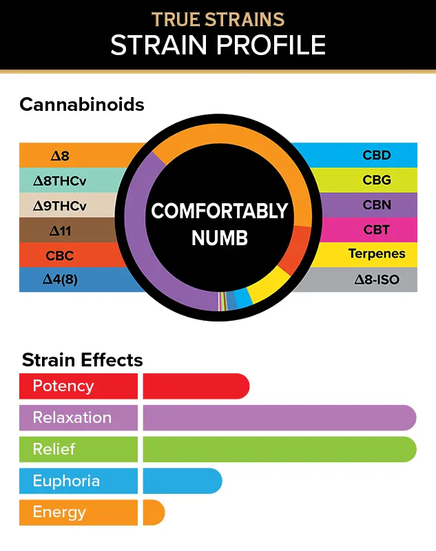 3CHI True Strains Vape Pod - 2ml - Image 2