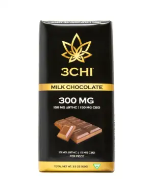3CHI Delta 9 Milk Chocolate Bar (150mg/bar)